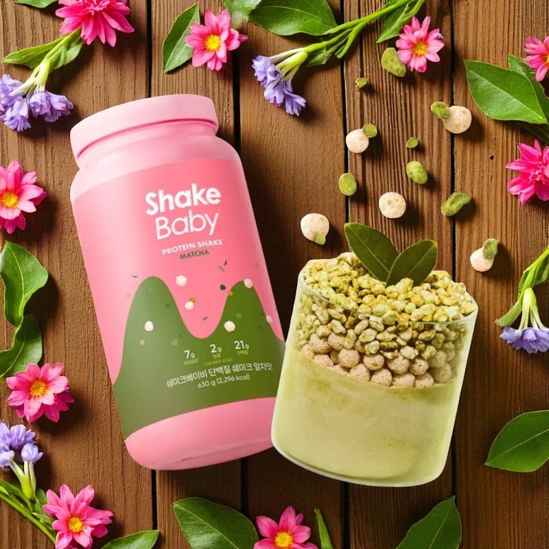 Shake Baby - SHAKE BABY 綠茶味減肥代餐奶昔 新版[平行進口]