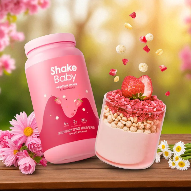 Shake Baby - SHAKE BABY 士多啤梨味減肥代餐奶昔 新版 [平行進口]