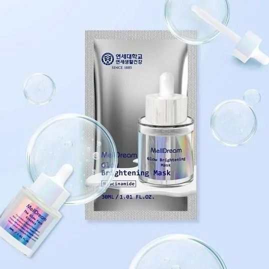 MellDream光泽亮白面膜 平行进口